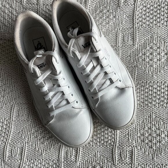 Vans® Seldan Low Leather Skate Shoes - Picture 3 of 7